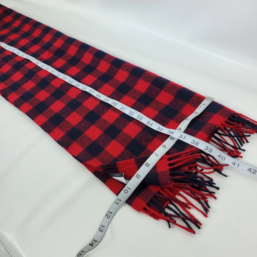 J. Crew 100% Wool Large Scarf Throw Like New
